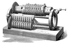 Grant Mechanical Calculating Machine 1877