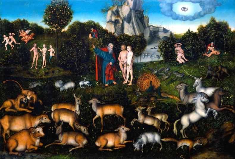 Cranach Elder Garden Eden